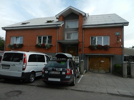 Parken vor dem Hostel - nix ist passiert