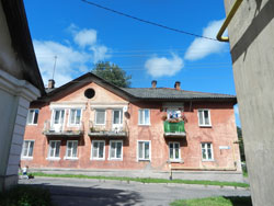 Altes Haus im Stadtzentrum